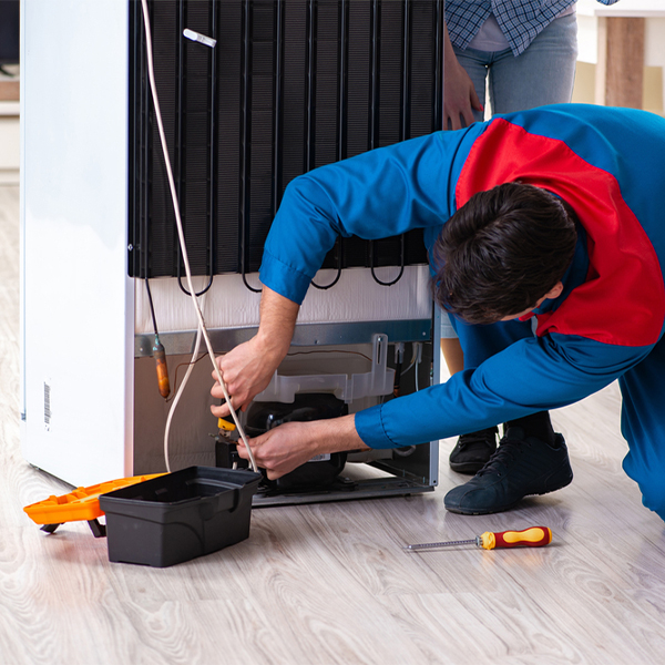 how much do you charge for refrigerator repair services in South Newton Pennsylvania