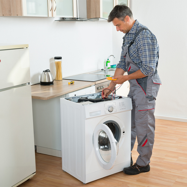 can you walk me through the steps of troubleshooting my washer issue in South Newton